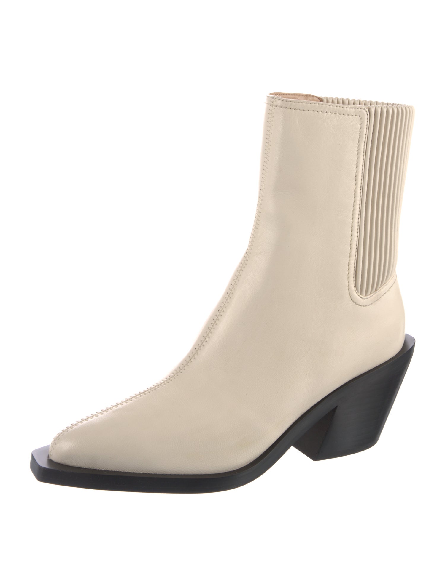 Coach Leather Western Boots